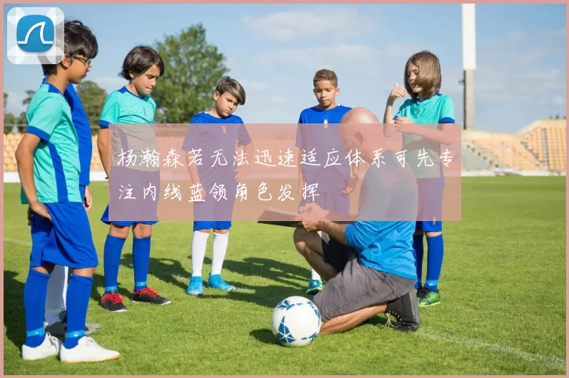杨瀚森若无法迅速适应体系可先专注内线蓝领角色发挥