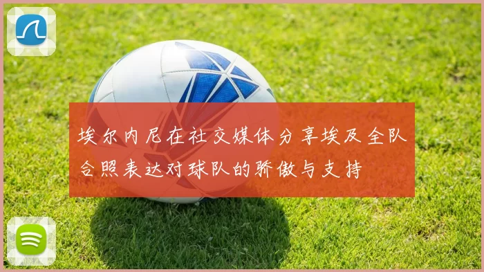 埃尔内尼在社交媒体分享埃及全队合照表达对球队的骄傲与支持